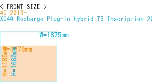 #4C 2013- + XC40 Recharge Plug-in hybrid T5 Inscription 2018-
